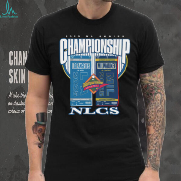 Los Angeles Dodgers Vs Milwaukee Brewers 2025 National League Championship Series Matchup Shirt