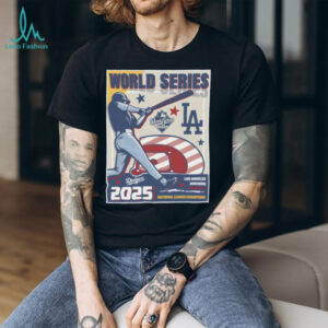 Los Angeles Dodgers World Series 2025 Franklin Retro Graphic shirt