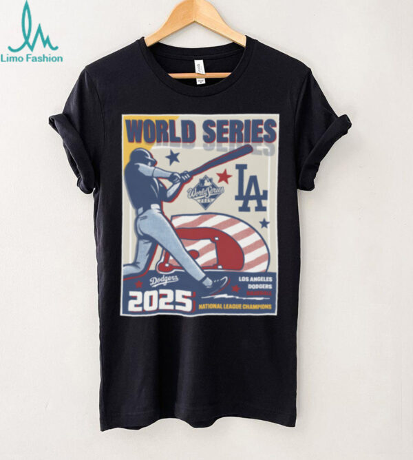 Los Angeles Dodgers World Series 2025 Franklin Retro Graphic shirt