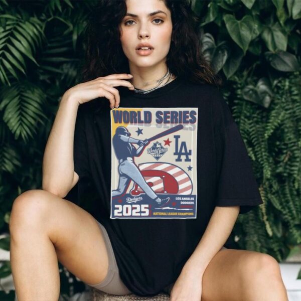 Los Angeles Dodgers World Series 2025 Franklin Retro Graphic shirt