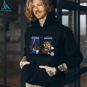 Los Angeles Dodgers vs Milwaukee Brewers Mascot Championship 2025 MLB TShirt