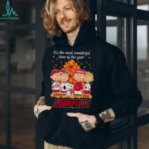 Louisville Cardinals x Peanuts Fall T Shirt It’s the Most Wonderful Time of the Year