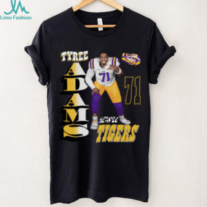 Lsu Tigers Football Tyree Adams Portrait T Shirt