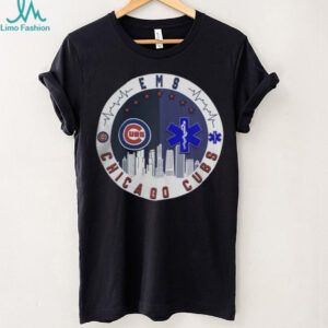 MLB Chicago Cubs EMS 2025 Emergency Medical Services Honoring T Shirt