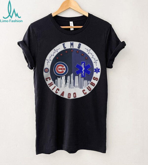 MLB Chicago Cubs EMS 2025 Emergency Medical Services Honoring T Shirt