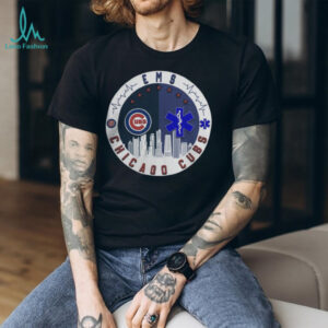 MLB Chicago Cubs EMS 2025 Emergency Medical Services Honoring T Shirt
