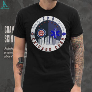 MLB Chicago Cubs EMS 2025 Emergency Medical Services Honoring T Shirt