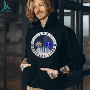MLB Chicago Cubs EMS 2025 Emergency Medical Services Honoring T Shirt