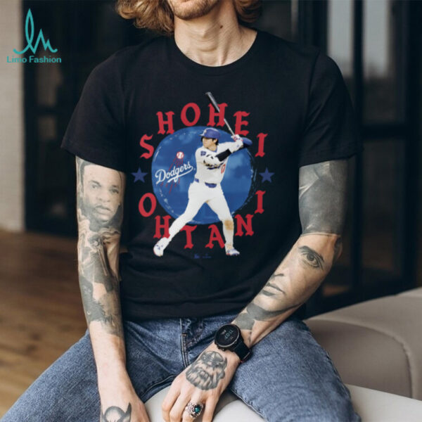 MLB Los Angeles Dodgers Shohei Ohtani White Amp T Shirt