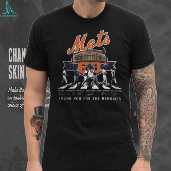 MLB New York Mets 63rd Anniversary 1962 2025 Thank You For The Memories T Shirt