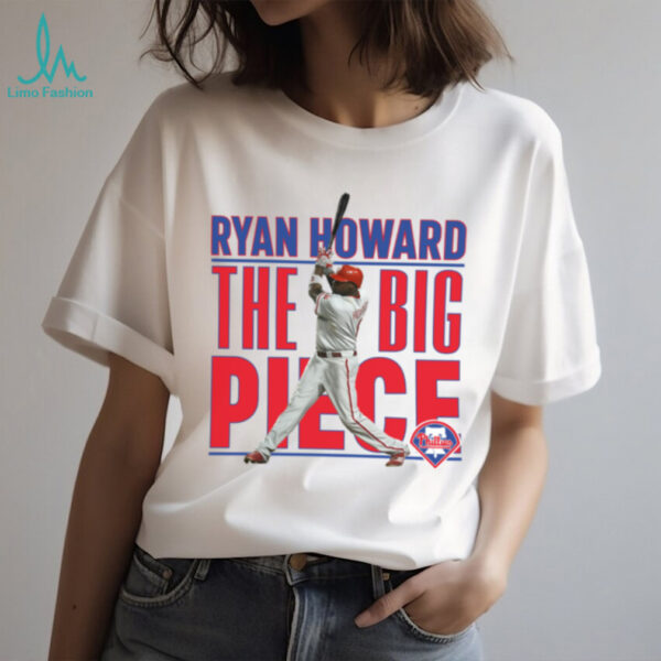 MLB Philadelphia Phillies Ryan Howard Cooperstown Player T Shirt