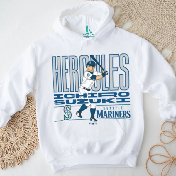 MLB Seattle Mariners Ichiro Suzuki Cooperstown Player T Shirt