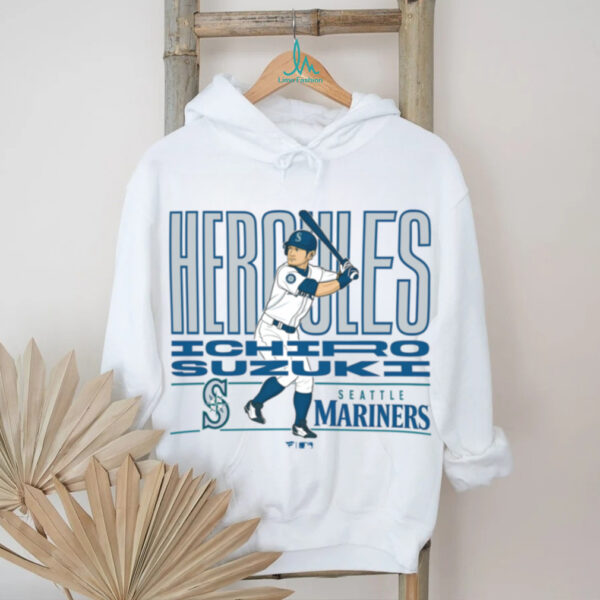 MLB Seattle Mariners Ichiro Suzuki Cooperstown Player T Shirt