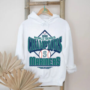 MLB Shop Seattle Mariners 2025 World Series Champions Victory Trophy T Shirt
