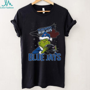 MLB Toronto Blue Jays Christmas Grinch Helmets Baseball Logo T Shirt