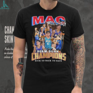 Mac Mcclung Slam Dunk Champions 2025 Back To Back To Back Orlando Magic shirt