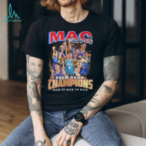 Mac Mcclung Slam Dunk Champions 2025 Back To Back To Back Orlando Magic shirt