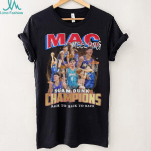 Mac Mcclung Slam Dunk Champions 2025 Back To Back To Back Orlando Magic shirt