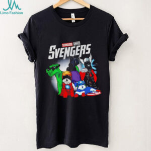 Marvel Schnauzer Avengers Superhero Dog shirt
