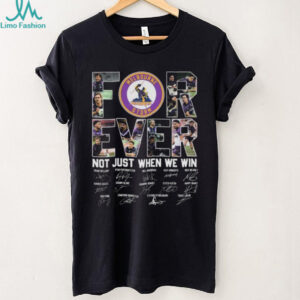 Melbourne Storm Forever Not Just When We Win Signatures 2025 T shirt