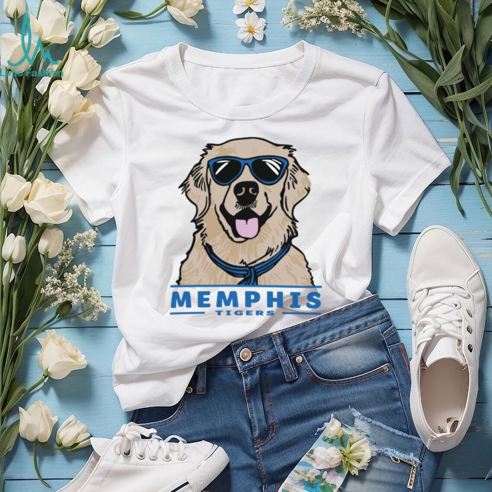 Memphis Tigers ComfortWash Dog Tee Memphis Tigers ComfortWash Dog Tee