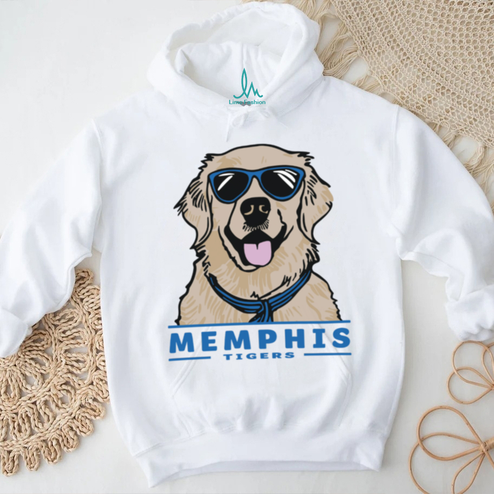 Memphis Tigers ComfortWash Dog Tee Memphis Tigers ComfortWash Dog Tee
