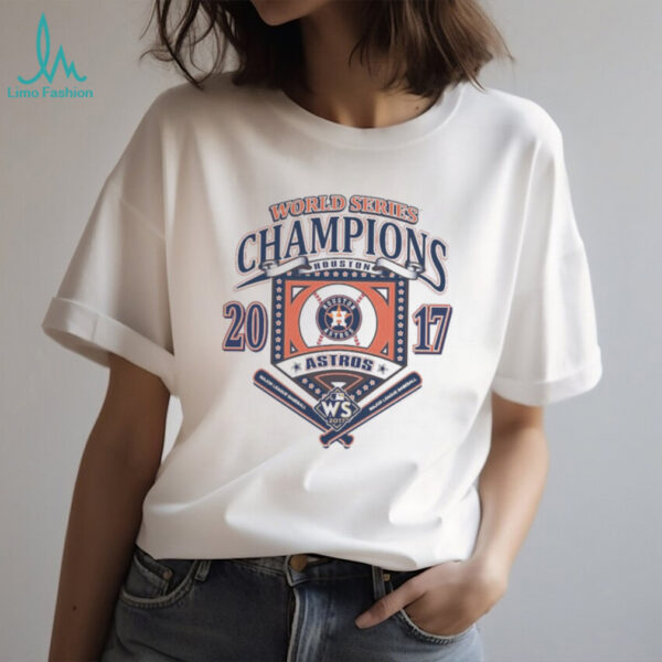 Men’s Houston Astros Cooperstown Collection World Series Champions Arch T Shirt