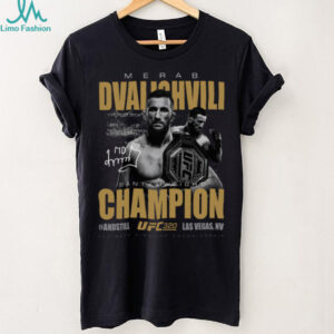 Merab Dvalishvili UFC 320 #AndStill World Men's Bantamweight Champion T Shirt