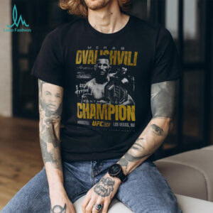 Merab Dvalishvili UFC 320 Bantamweight Champion signature vintage shirt
