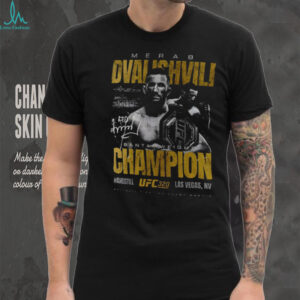 Merab Dvalishvili UFC 320 Bantamweight Champion signature vintage shirt