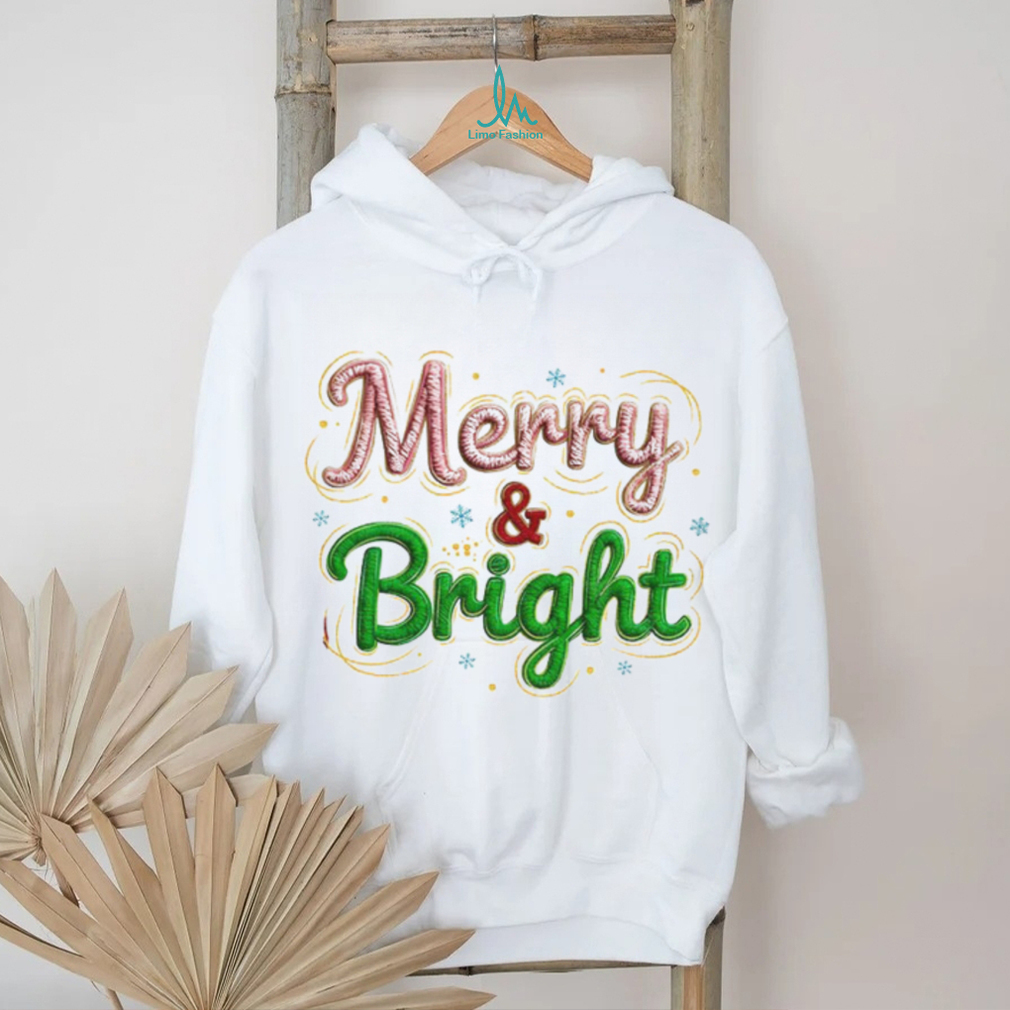 Merry and Bright Preppy Christmas 2025 shirt Merry and Bright Preppy Christmas 2025 shirt
