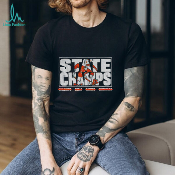 Miami Hurricanes Sebastian the Ibis State Champs shirt