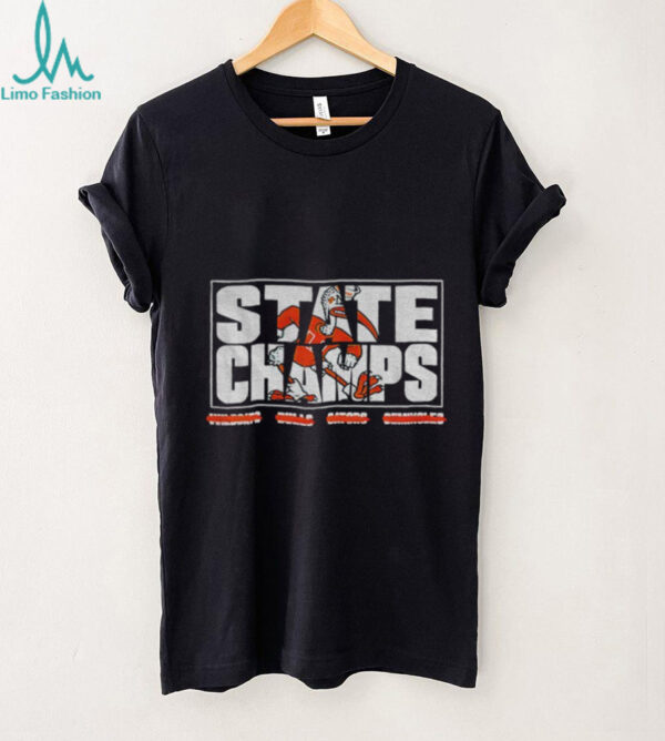 Miami Hurricanes Sebastian the Ibis State Champs shirt