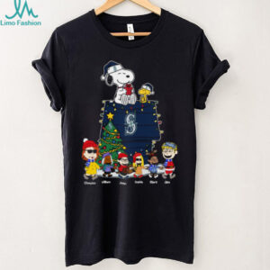 Miami Marlins Custom Christmas Shirt – Personalized Peanuts Style MLB Tee For Baseball Lovers & Holiday Cheer
