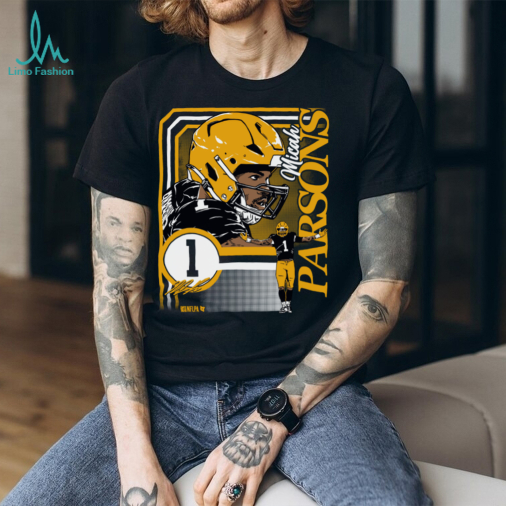 Micah Parsons Collage Frame T Shirt Micah Parsons Collage Frame T Shirt