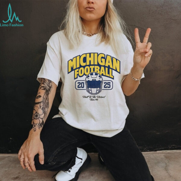 Michigan Wolverines 2025 Football hail to the victors shirt