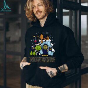Michigan Wolverines Grinch Nuts Welcome Christmas T Shirt