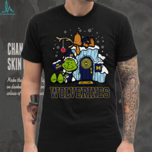 Michigan Wolverines Grinch Nuts Welcome Christmas T Shirt
