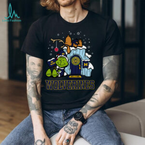 Michigan Wolverines Grinch Nuts Welcome Christmas T Shirt