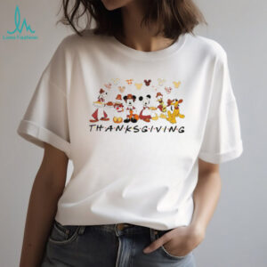 Mickey And Friends Thanksgiving Disneyland Family 2025 shirt