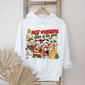 Mickey Mouse and Friends it’s the most wonderful time of the year Merry Christmas shirt