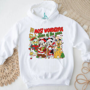 Mickey Mouse and Friends it’s the most wonderful time of the year Merry Christmas shirt