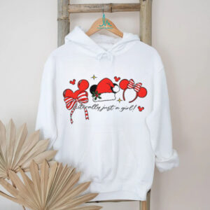 Mickey mouse literally just a girl Christmas shirt
