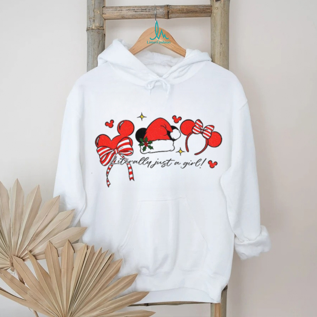 Mickey mouse literally just a girl Christmas shirt Mickey mouse literally just a girl Christmas shirt
