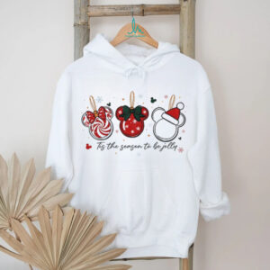Mickey mouse tis the season to be jolly Merry Christmas shirt