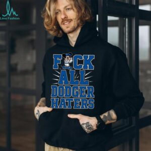 Mickey x Dodgers Haters Fck All Dodger Haters Fan List TShirt
