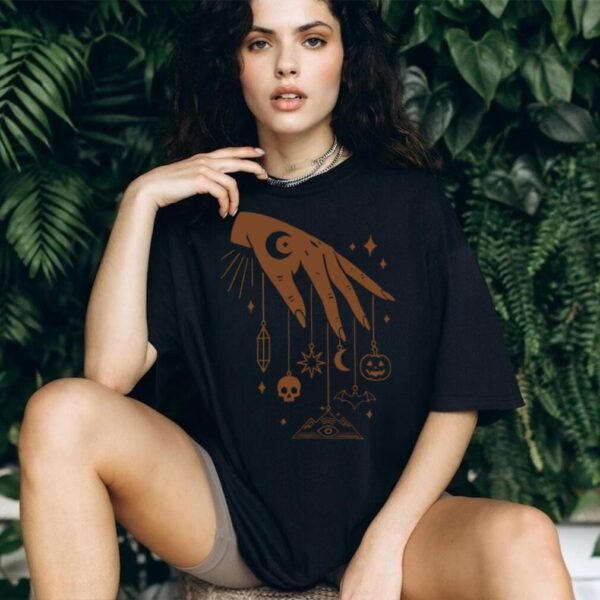 Mile Higher Merch Store Witch Hand Tee
