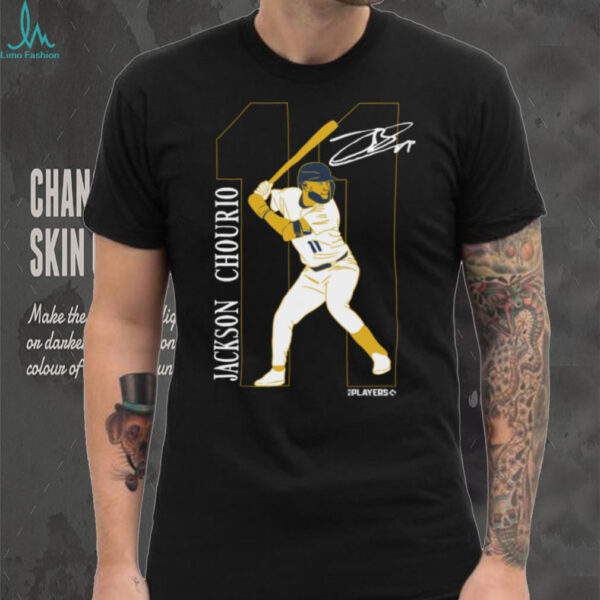 Milwaukee Brewers Jackson Chourio #11 Dynamic MLB Baseball TShirt
