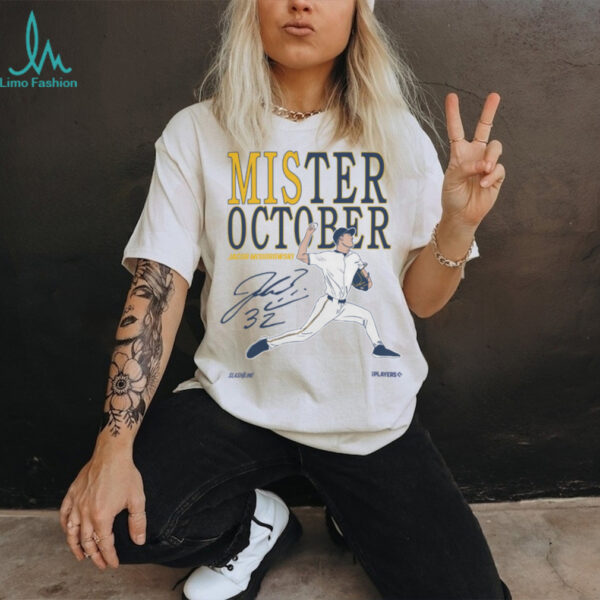 Milwaukee Brewers Jacob Misiorowski Mister October T Shirt