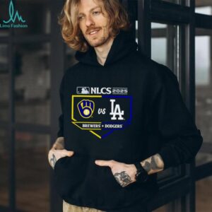 Milwaukee Brewers vs Los Angeles Dodgers 2025 National League Championship Series Matchup logo shirt